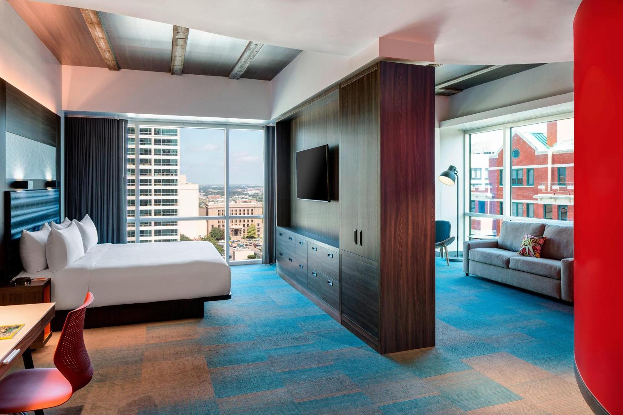 Aloft Fort Worth Downtown מראה חיצוני תמונה